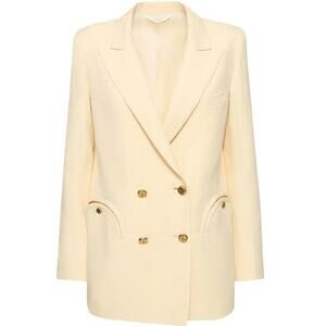 BNWT Blaze Milano Savannah Butter Everyday Blazer Diana Gold